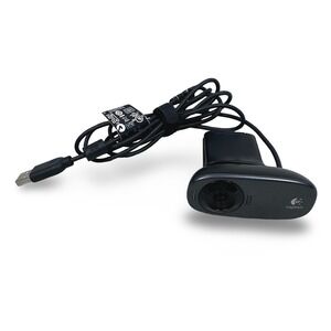 Logitech V-U0015 USB Webcam Black Gray Video Camera 860-000259 Built-in Mic